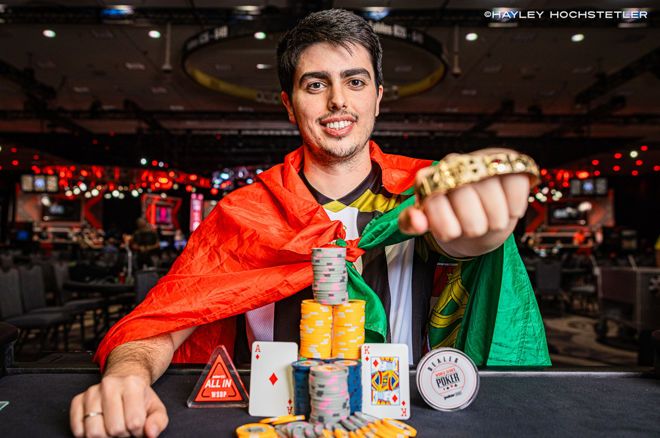 Pedro Neves conquista bracelete nas WSOP 2024