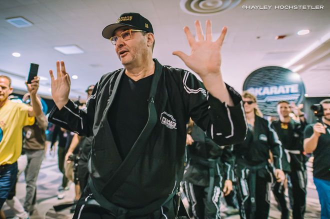 Phil Hellmuth WSOP Entrance