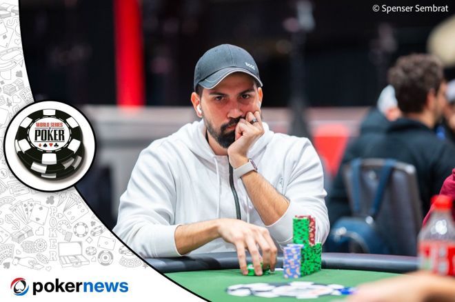 Gabriel Moura no Main Event da WSOP 2024