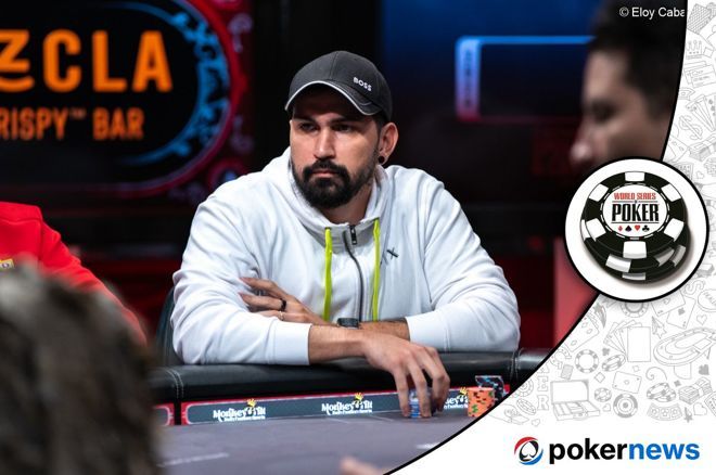 Gabriel Moura no Main Event da WSOP 2024