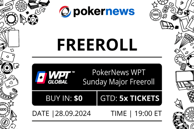 PokerNews Freerolls Every Weekend on WPT Global