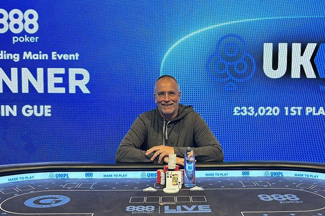  Rob Gue Wins UKPL Reading Main Event (£33,030)