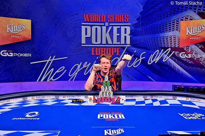  Michal Schuh Wins WSOP Europe Colossus Bracelet and €171,350