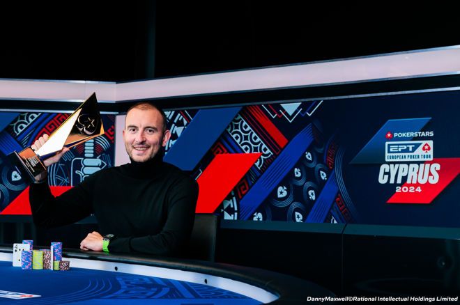 Mikalai Vaskaboinikau Wins EPT Cyprus $50K Super High Roller