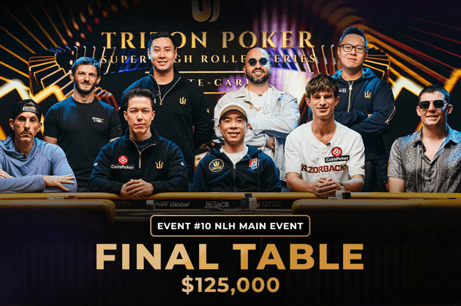 Mesa final Triton Poker Series