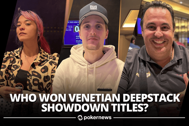 Venetian DeepStack Showdown Winners