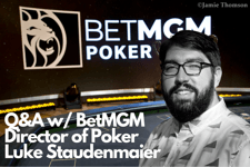 BetMGM Director of Poker Luke Staudenmaier