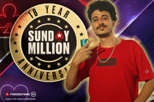 Mateus Mendes vence Sunday Million de Aniversário e leva US$ 1.000.000 no PokerStars