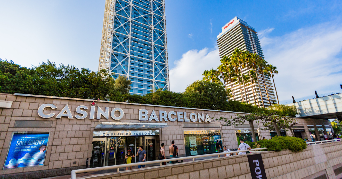 Interfaz de la App Casino Barcelona