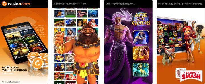 Casino.com mobile