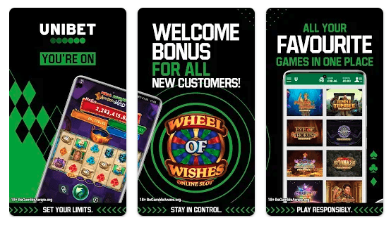 Unibet mobile app