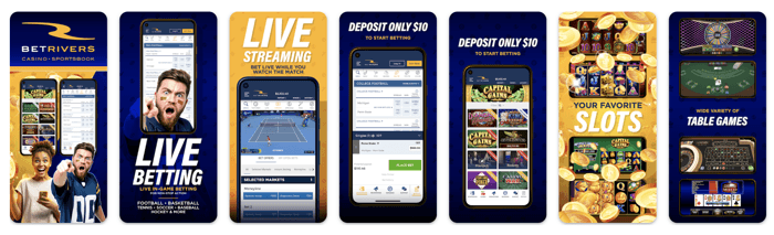 Bet Rivers Mobile App