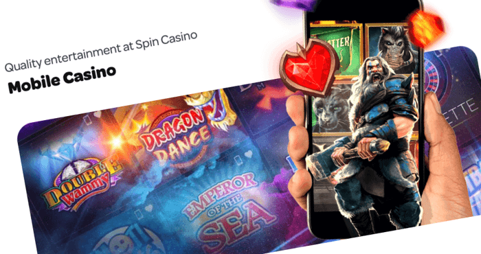 Spin Casino ON mobile app