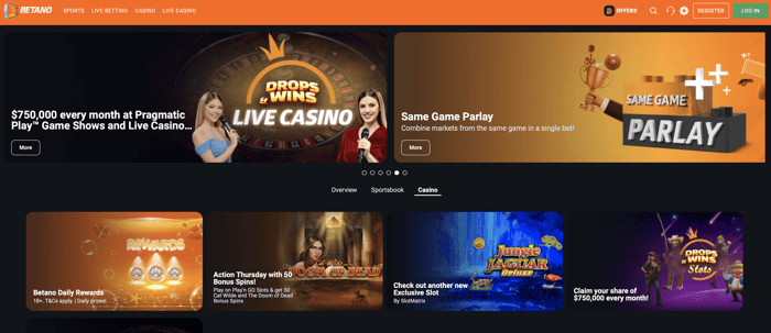 Betano Casino Offers