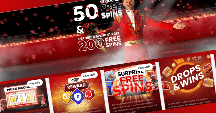 Sky Vegas casino bonuses & promotions