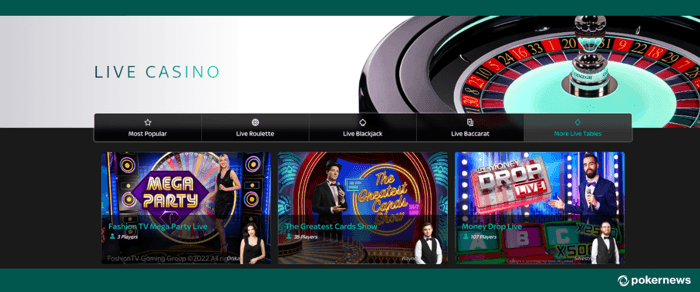 Sky Casino Live Dealer