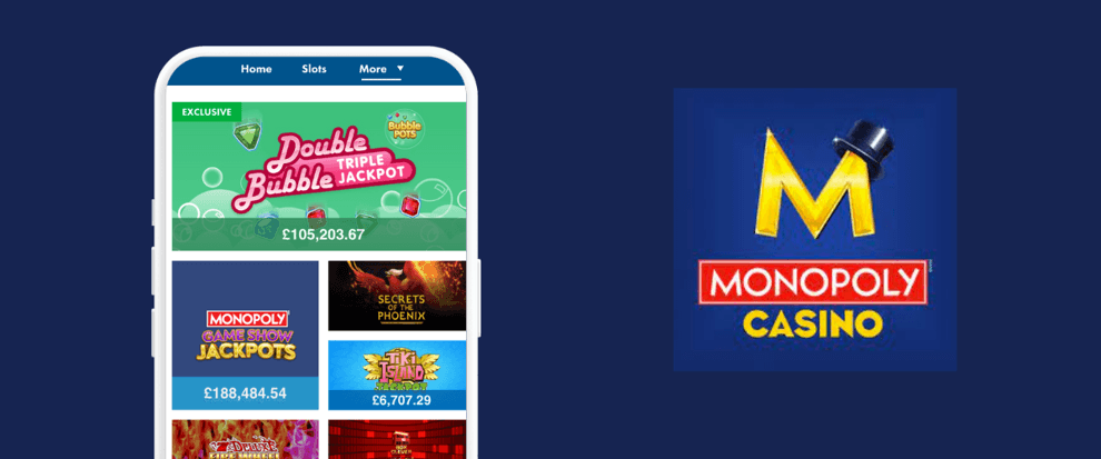 The Monopoly Casino Mobile App provides a responsive version of the desktop site for play on the go.