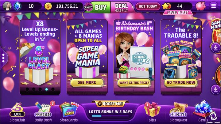 Lobby special bonus slotomania slots