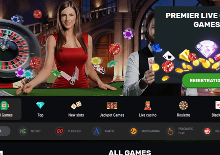 You can find BetAmo Casino promotions and games by category on their homepage
