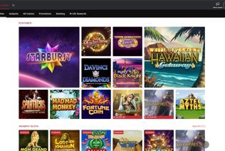 The BetMGM Slots lobby is where you can access a ton of various casino games