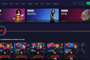 Grosvenor Casino Desktop Site