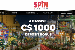 Spin Casino Desktop