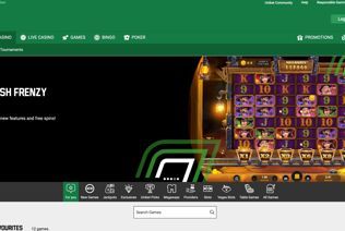 Unibet Casino Desktop