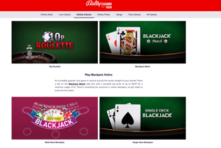 Bally's Casino Table Games