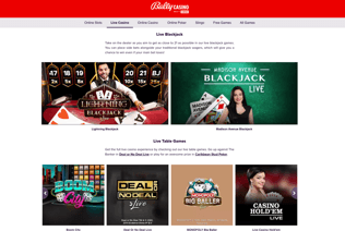 Bally's Casino Casino Live Dealer Games