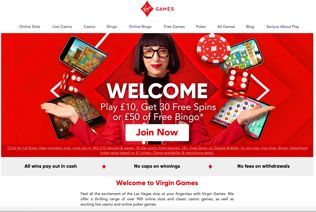 Virgin Games Casino Desktop