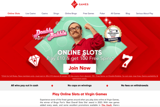 Virgin Games Casino Slots