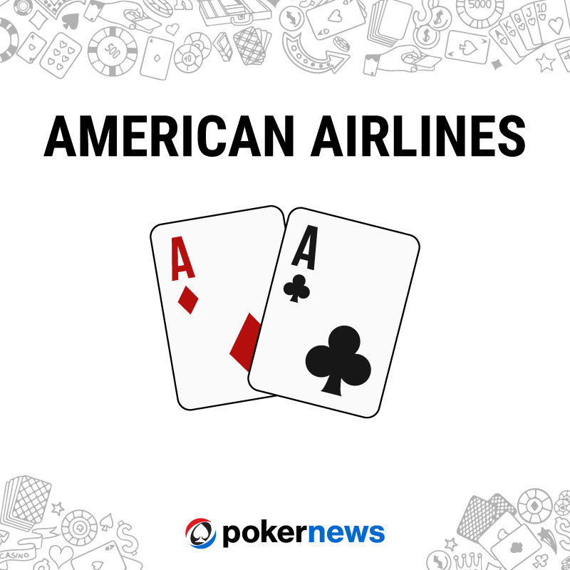 Example of the poker hand American Airlines