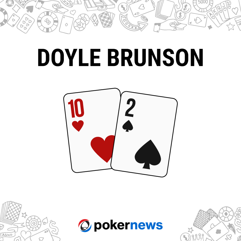 Example of the poker hand Doyle Brunson