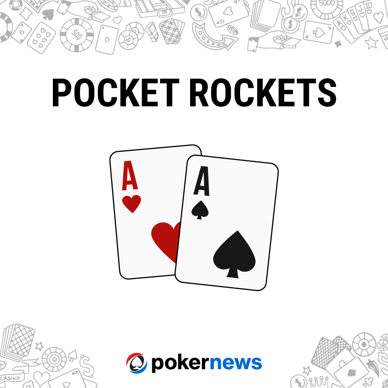 Example of the poker hand Pocket Rockets