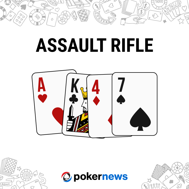 Example of the Assault Rifle poker hand