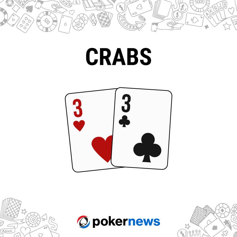 Example of the Crabs poker hand