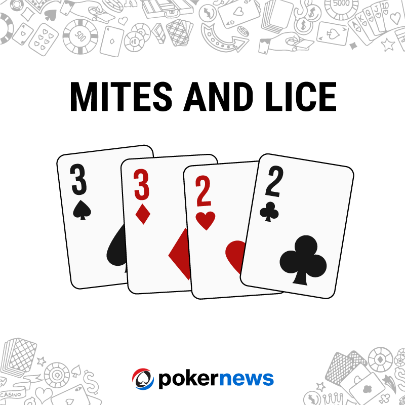 Example of Mites and Lice Hand in Poker