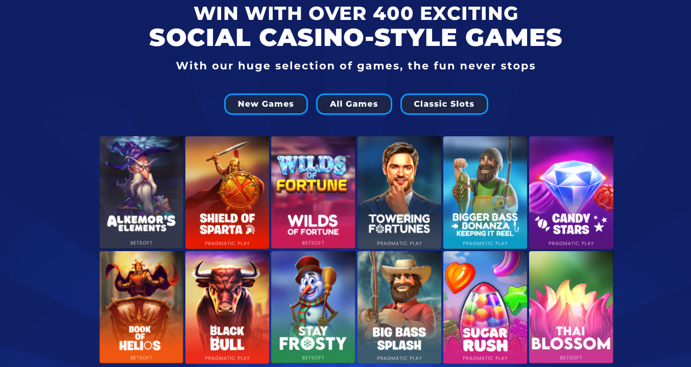 Top Games & Slots at Wow Vegas Casino: Free Sweeps Cash & Coins