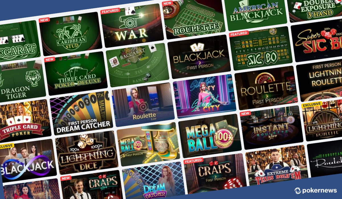live dealer games rush casino