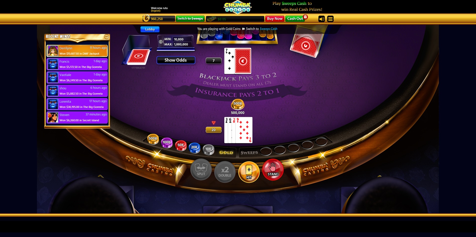 best game to play on chumba casino