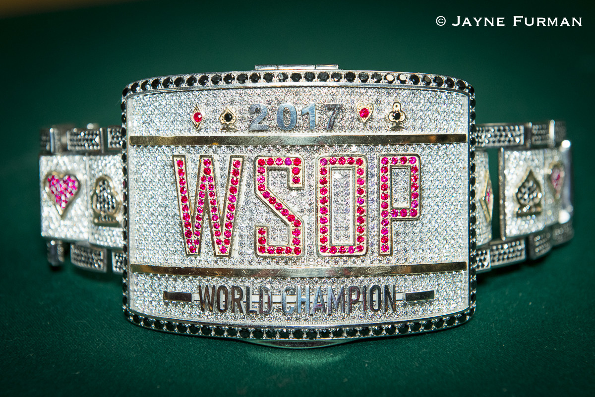 2017 WSOP Main Event Bracelet