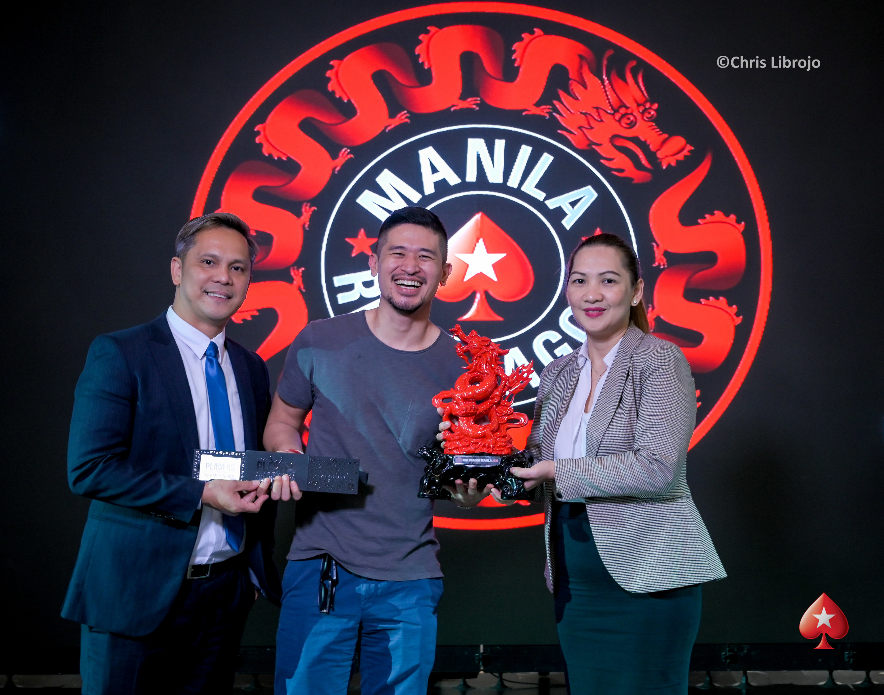 Florencio Campomanes Wins the PokerStars Red Dragon Manila Main Event for ₱13,81