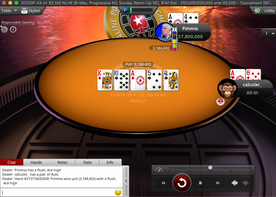 Sylvain "caIcuIer_" Loosli Eliminated in 2nd Place