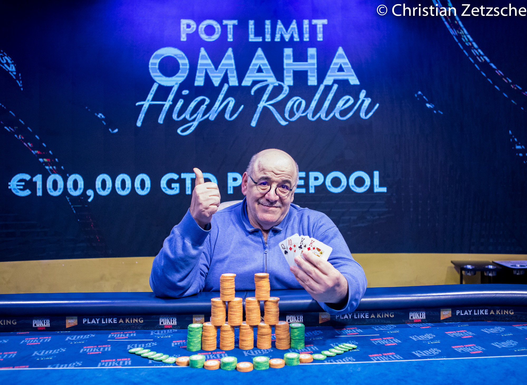 Roger Hairabedian Wins the King's PLO High Roller