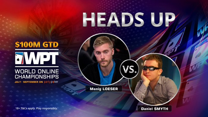 Heads-up Loeser vs Smyth WPT WOC Knockout Championship