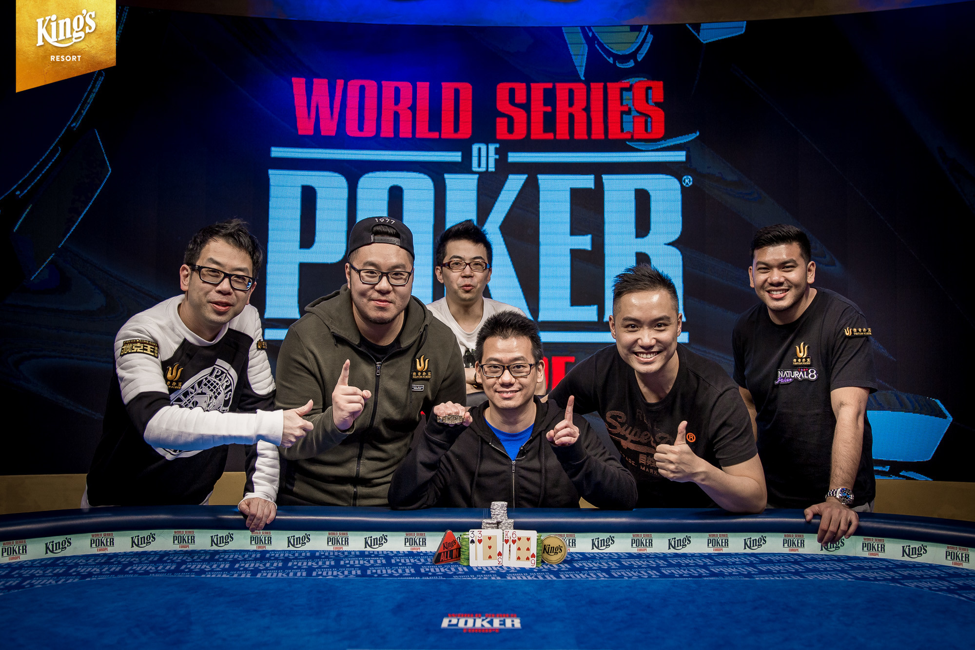 Anson Tsang Memenangkan Acara # 7: € 2.200 Pot-Limit Omaha 8-Handed di World Series of Poker 2018