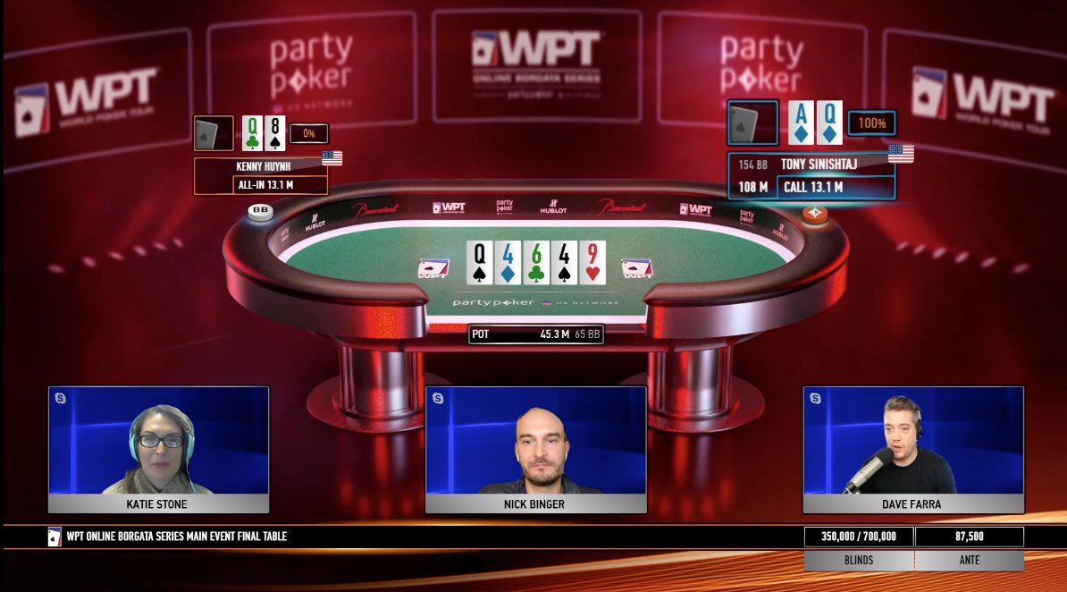 partypoker US final hand
