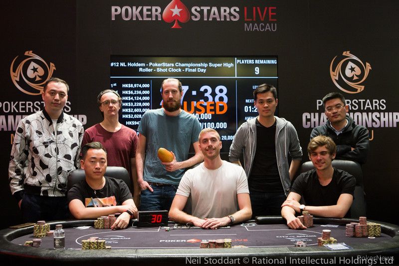 PokerStars Championship Macau Super High Roller final table