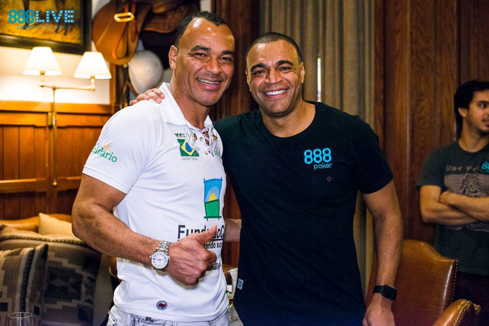 Cafu and Denilson