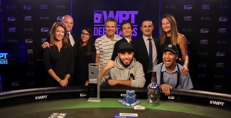 Smain Mamouni Win the 2017 PMU.fr WPT DeepStacks Main Event